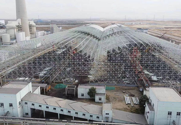 國家電廠封煤工程，FRP采光板項目