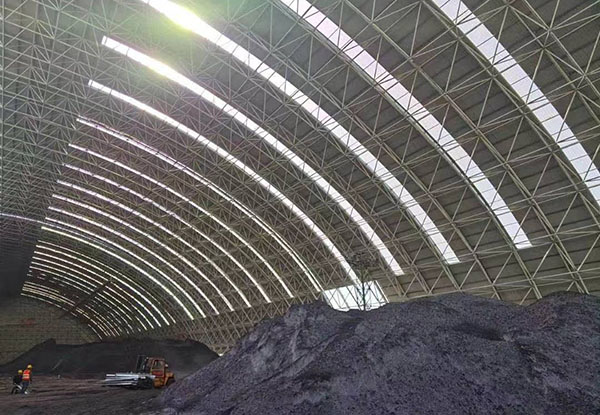國家電廠封煤工程，FRP采光板項目